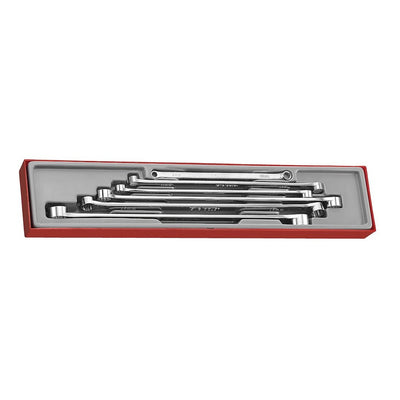 Teng Tools TTXFLS06 Extra Long 12 - Point Double Ring Spanner Set (6 Pieces) - TENGTTXFLS06 - Teng Tools - Trade Counter Direct