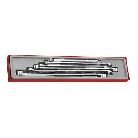 Teng Tools TTXFLS06 Extra Long 12 - Point Double Ring Spanner Set (6 Pieces) - TENGTTXFLS06 - Teng Tools - Trade Counter Direct