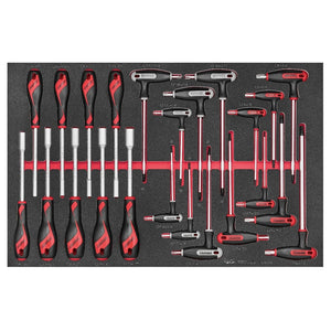 TengTools TCMME741 Ltd Edition 26" Foam Series Stack Tool Kit - 741 Piece - TCMME741 - Teng - Trade Counter Direct