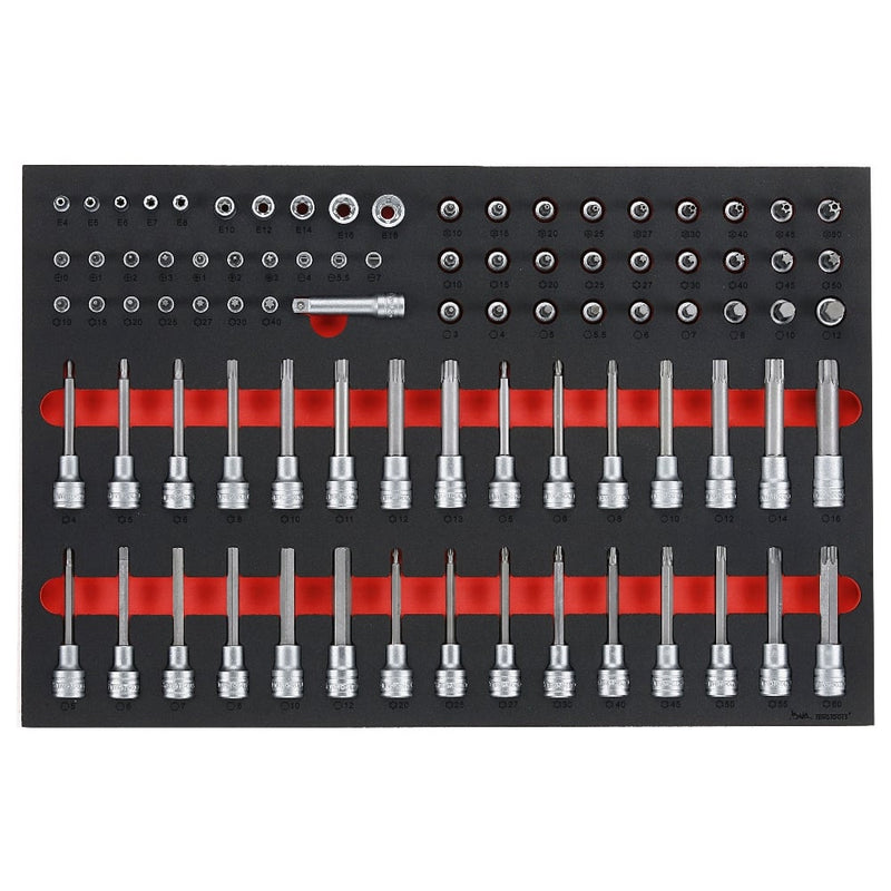 TengTools TCMME741 Ltd Edition 26" Foam Series Stack Tool Kit - 741 Piece - TCMME741 - Teng - Trade Counter Direct