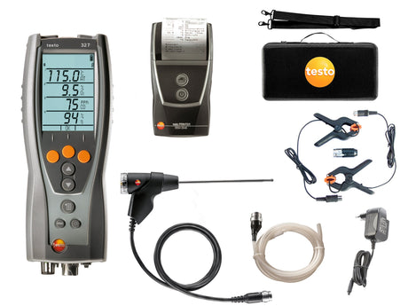 Testo 327 Flue Gas Analyser Advanced Kit - 0564320381 - 0564320381 - Testo - Trade Counter Direct