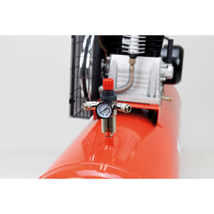 TIGREN 200ltr 3hp Belt - Driven Compressor - 04394 - SIP-04394 - SIP Tools UK - Trade Counter Direct