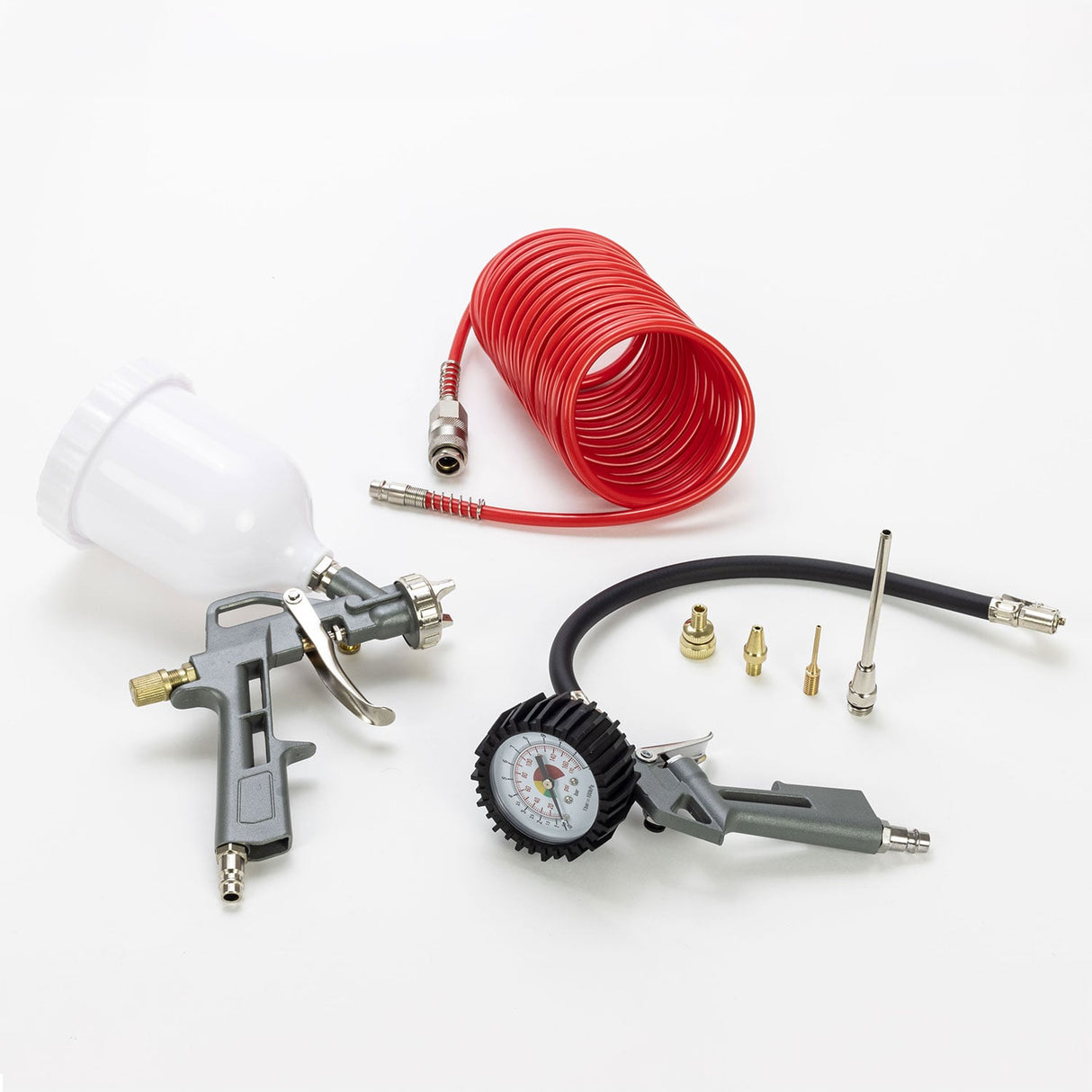 TIGREN DD 2hp 24ltr Direct Drive Compressor with 7pc Air Kit - SIP-04397 - SIP Tools UK - Trade Counter Direct