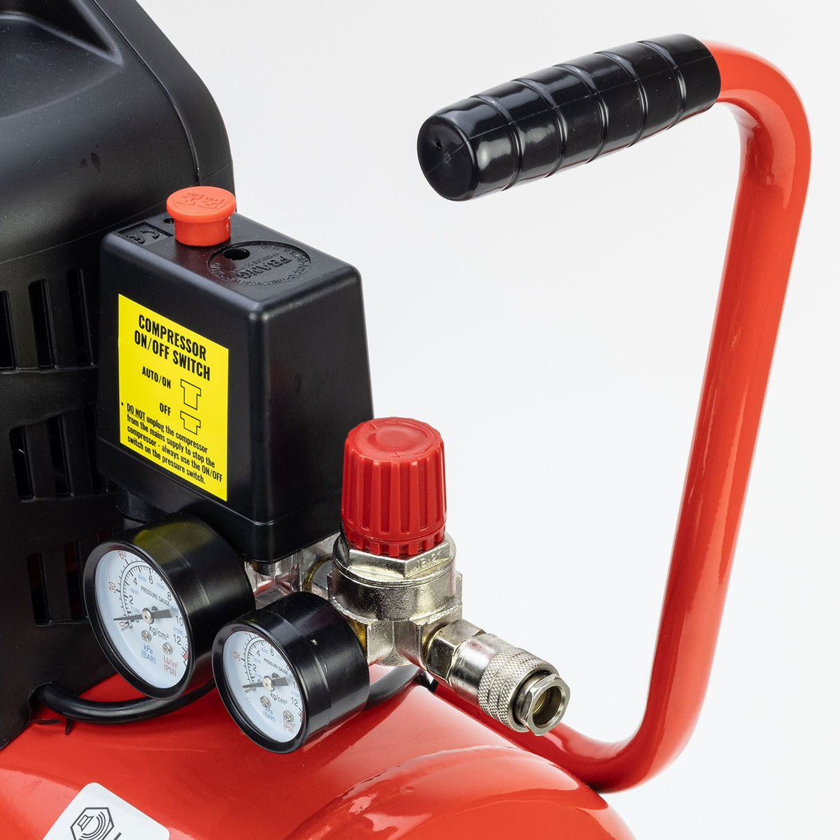 TIGREN DD 2hp 24ltr Direct Drive Compressor with 7pc Air Kit - SIP-04397 - SIP Tools UK - Trade Counter Direct