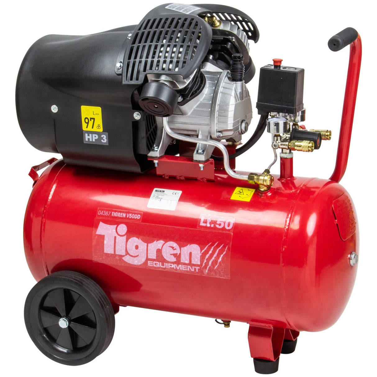 TIGREN V50DD 3HP Direct-Driven Compressor - SIP-04387 - TIGREN - Trade Counter Direct
