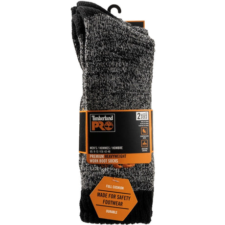 Timberland Pro Heavy Weight Boot Sock 2 Pack - Black (34038 - 58077) - 34038-58077-04 - Timberland Pro - Trade Counter Direct