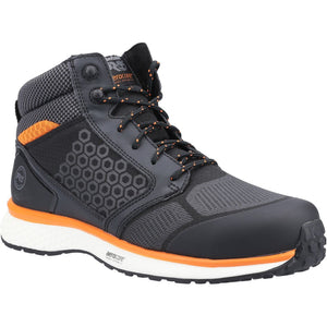 Timberland Pro Reaxion Mid Composite Safety Boot - Black/Orange (A263P 001 - 060) - 32728-55901-04 - Timberland Pro - Trade Counter Direct