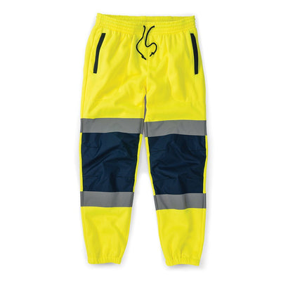 Tough Grit Hi - Vis 2 - Tone Jogger Yellow/Navy - L - 280553 - TS280553 - Tough Grit - Trade Counter Direct