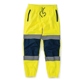 Tough Grit Hi - Vis 2 - Tone Jogger Yellow/Navy - M - 561113 - TS561113 - Tough Grit - Trade Counter Direct
