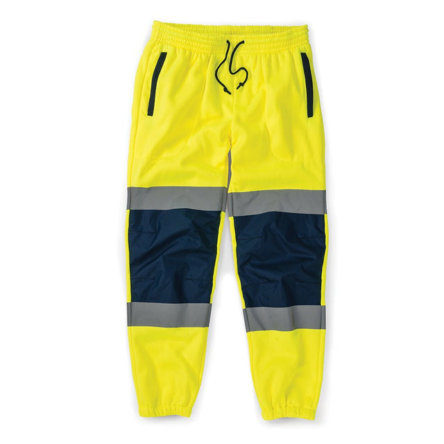Tough Grit Hi - Vis 2 - Tone Jogger Yellow/Navy - XL - 176593 - TS176593 - Tough Grit - Trade Counter Direct
