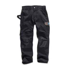 Tough Grit Work Trousers Black - 30R - 850190 - TS850190 - Tough Grit - Trade Counter Direct
