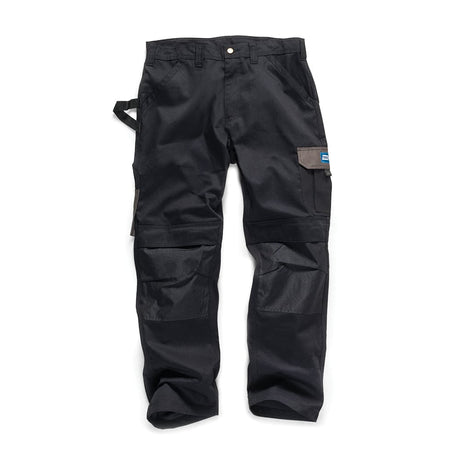 Tough Grit Work Trousers Black - 30R - 850190 - TS850190 - Tough Grit - Trade Counter Direct