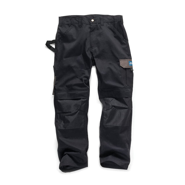 Tough Grit Work Trousers Black - 30R - 850190 - TS850190 - Tough Grit - Trade Counter Direct