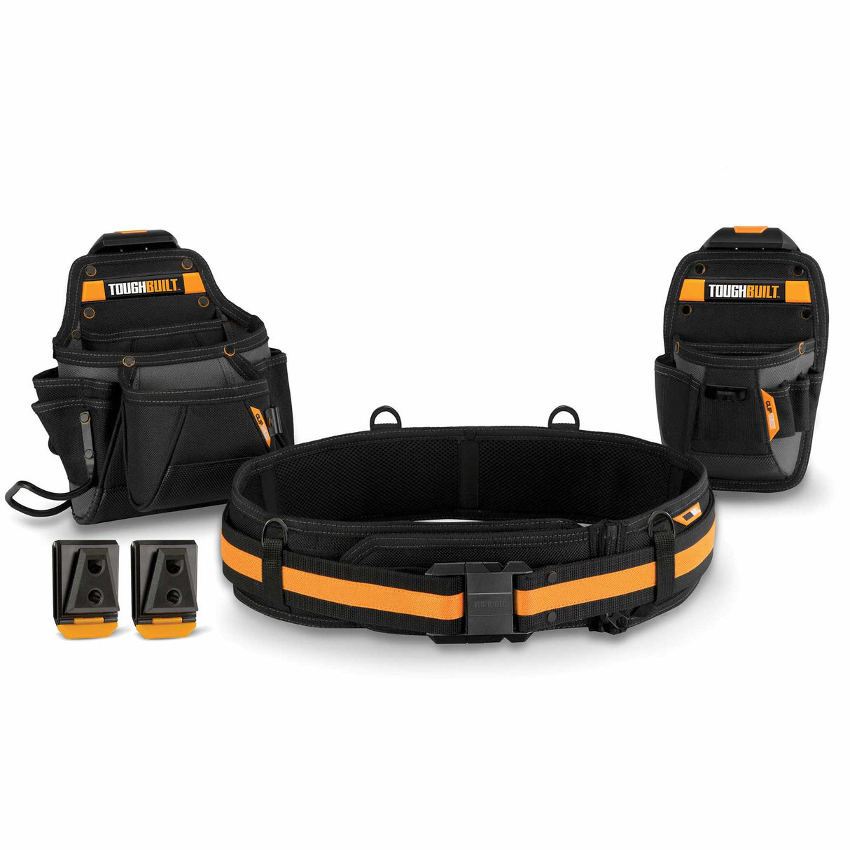 Toughbuilt 3 Piece Tradesman Tool Belt Set - TB - CT - 111 - 3P - TB-CT-111-3P - Toughbuilt - Trade Counter Direct