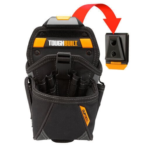 Toughbuilt Cliptech Drill Holster Specialist With Belt Clip - TB - CT - 20 - LX - TB-CT-20-LX - Toughbuilt - Trade Counter Direct