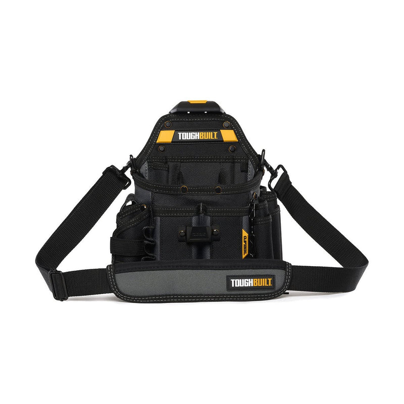 Toughbuilt Journeyman Electricians Pouch With Shoulder Strap; Cliptech System - TB - CT - 114 - TB-CT-114 - Toughbuilt - Trade Counter Direct