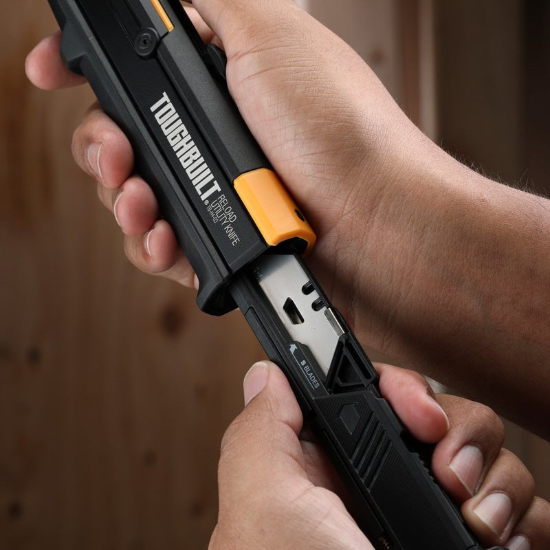 Toughbuilt Reload Utility Knife - TB - H4S2 - 03 - TB-H4S2-03 - Toughbuilt - Trade Counter Direct