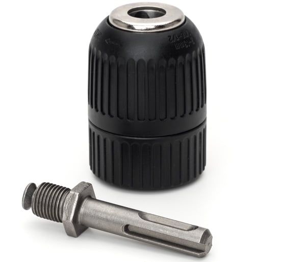 Trojan General Duty Keyless Chuck with SDS+ Chuck Adaptor - PCHUCK - AD - PCHUCK-AD - Spectre Tools - Trade Counter Direct