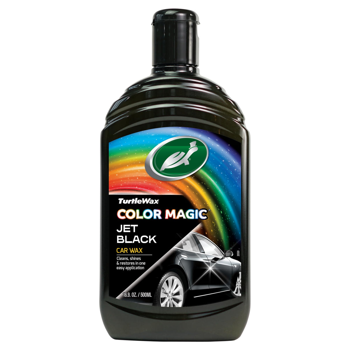 Turtle Wax 52708 Color Magic, Jet Black Wax - 500ml - 52708 - 52708 - Turtle Wax - Trade Counter Direct