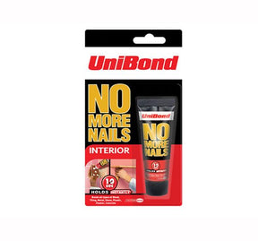 Unibond No More Nails Interior Mini Tube 40ml - 40ml - UNI1430100 - Unibond - Trade Counter Direct