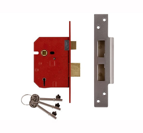 UNION 5 Lever Mortice Sash Locks - 2234E - UNNJ2234EC25 - UNION - Trade Counter Direct