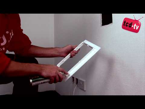 Value Hinged Plastic Access Panels - D-100X100 - Value Access Panels - Trade Counter Direct