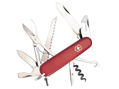 Victorinox Huntsman Swiss Army Knife Red Blister - Pen Knife - VICHUNTB - Victorinox - Trade Counter Direct