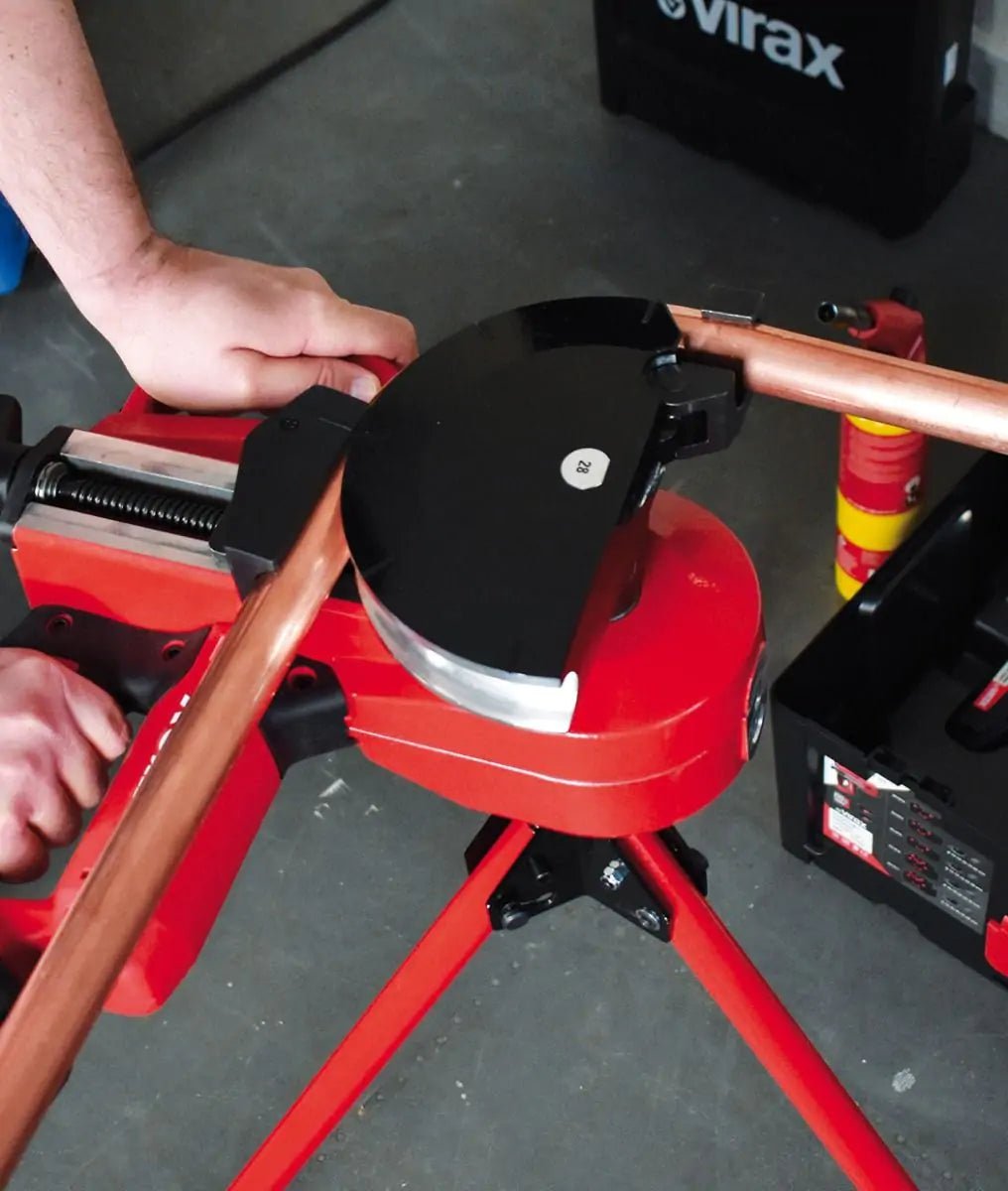 Virax Eurostem III 18V Cordless Pipe Bender 15 - 22 - 28mm UK Kit - 990966 - VIR990966 - Virax - Trade Counter Direct