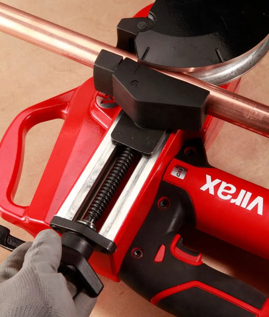 Virax Eurostem III 18V Cordless Pipe Bender 15 - 22 - 28mm UK Kit - 990966 - VIR990966 - Virax - Trade Counter Direct