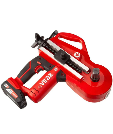 Virax Eurostem III 18V Cordless Pipe Bender 15 - 22 - 28mm UK Kit - 990966 - VIR990966 - Virax - Trade Counter Direct