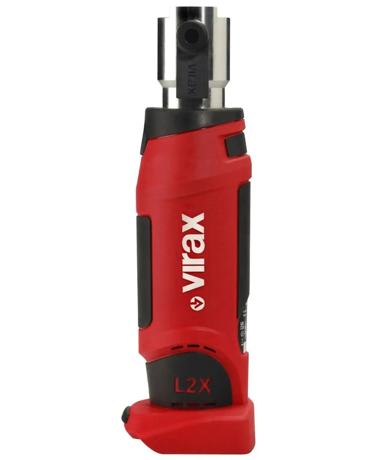 Virax L2X 20kN Cordless Inline Press Machine with Mother Jaw, M15 - 22 - 28 Inserts & 2 Batteries UK - VIR990968 - Virax - Trade Counter Direct