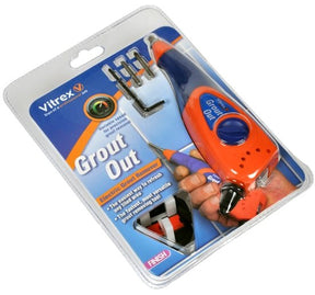 Vitrex Electric Grout Out Remover Rake - 240V - 240 Volt - VITGO200VT - Vitrex - Trade Counter Direct