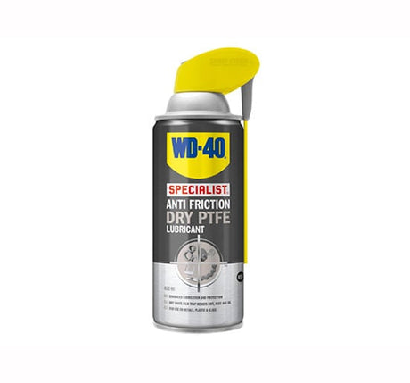 WD40 Specialist Dry PTFE LubE Aerosol 400ml - 400ml - W/D44394 - WD40 - Trade Counter Direct
