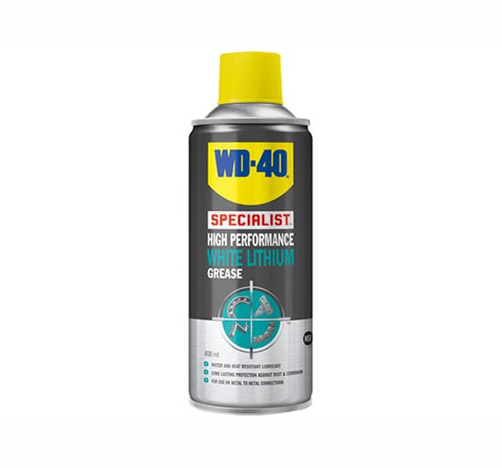 WD40 Specialist White Grease Aerosol 400ml - 400ml - W/D44390 - WD40 - Trade Counter Direct