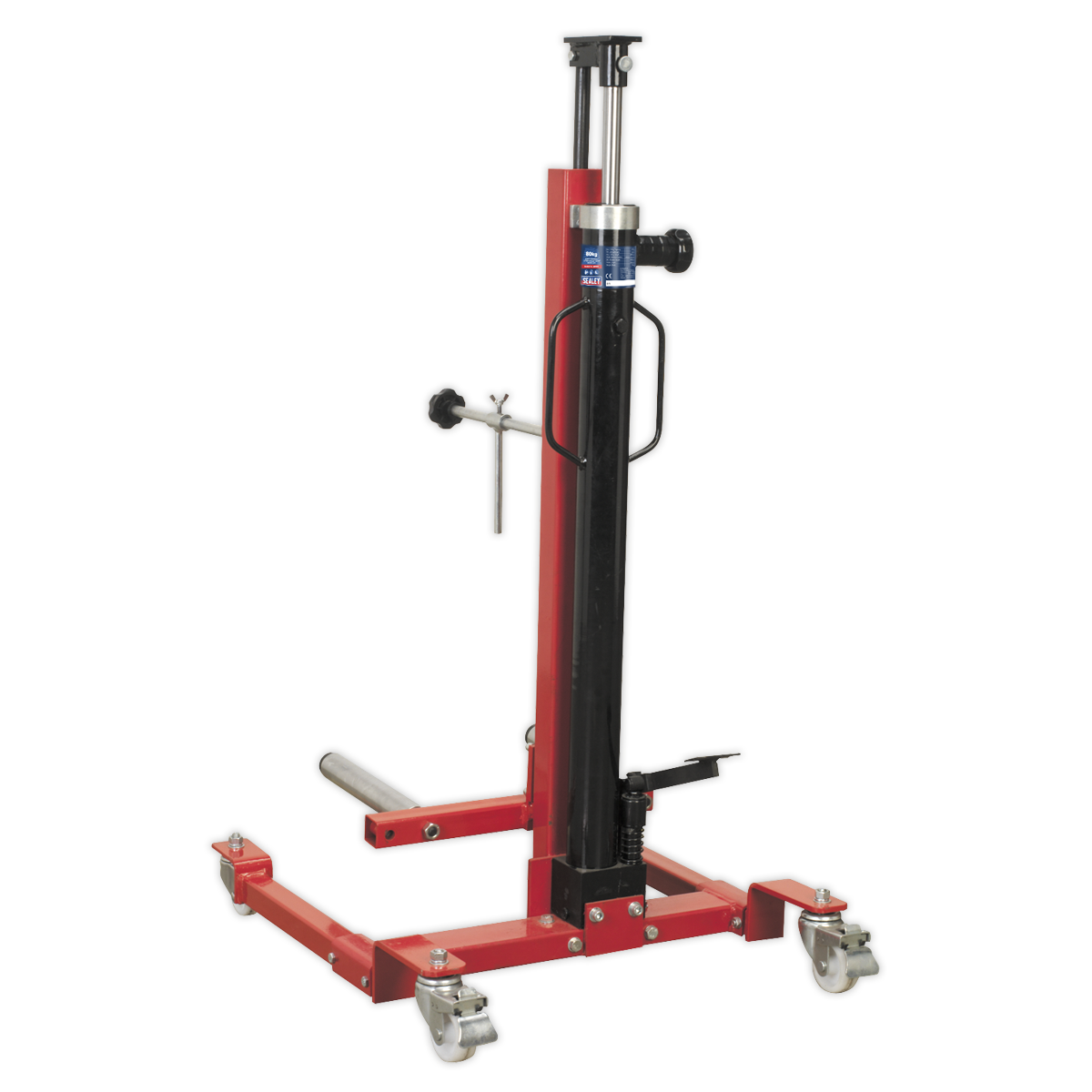 Sealey WD80 Wheel Removal/Lifter Trolley 80kg Quick Lift
