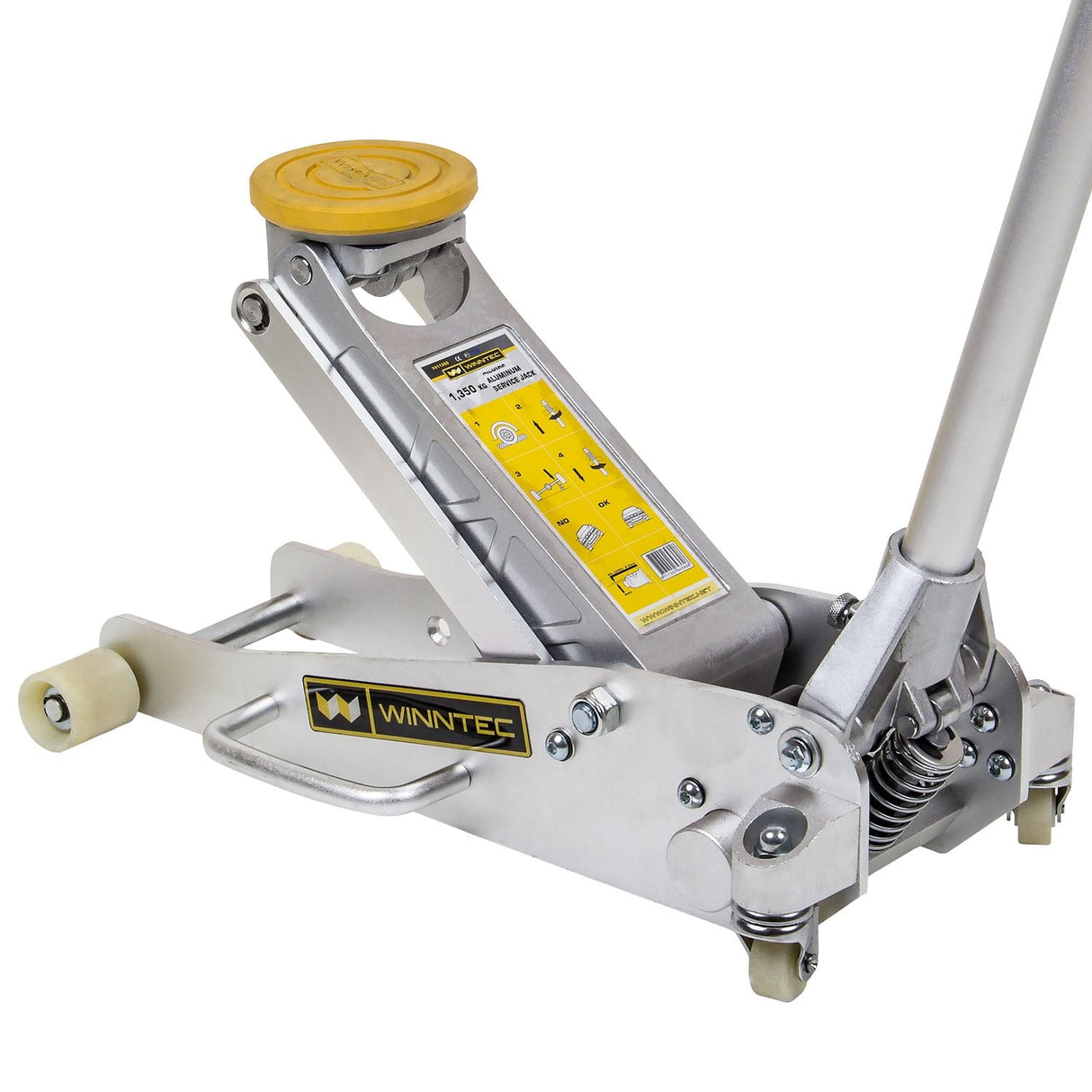 WINNTEC® 1.35 TON Aluminium Racing Trolley Jack - 09804 - SIP-09804 - SIP Tools UK - Trade Counter Direct
