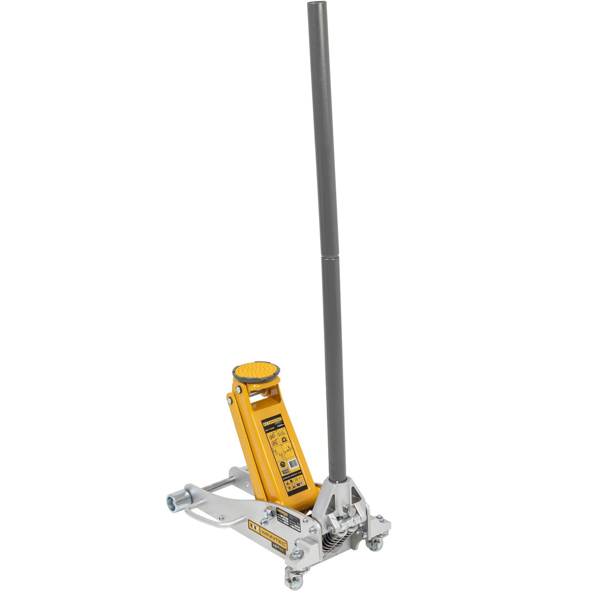 WINNTEC® 1.5 Ton Aluminium / Steel Turbo Lifter Trolley Jack - SIP-09708 - WINNTEC - Trade Counter Direct