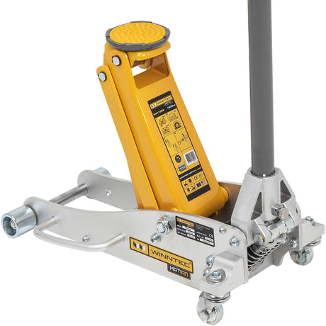 WINNTEC® 1.5 Ton Aluminium / Steel Turbo Lifter Trolley Jack - SIP-09708 - WINNTEC - Trade Counter Direct