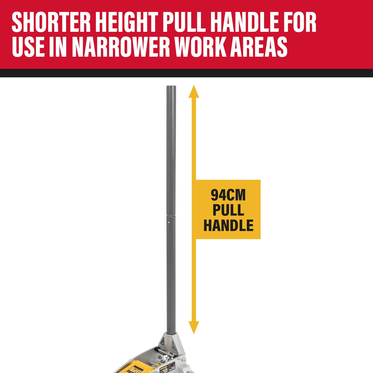 WINNTEC® 1.5 Ton Aluminium / Steel Turbo Lifter Trolley Jack - SIP-09708 - WINNTEC - Trade Counter Direct