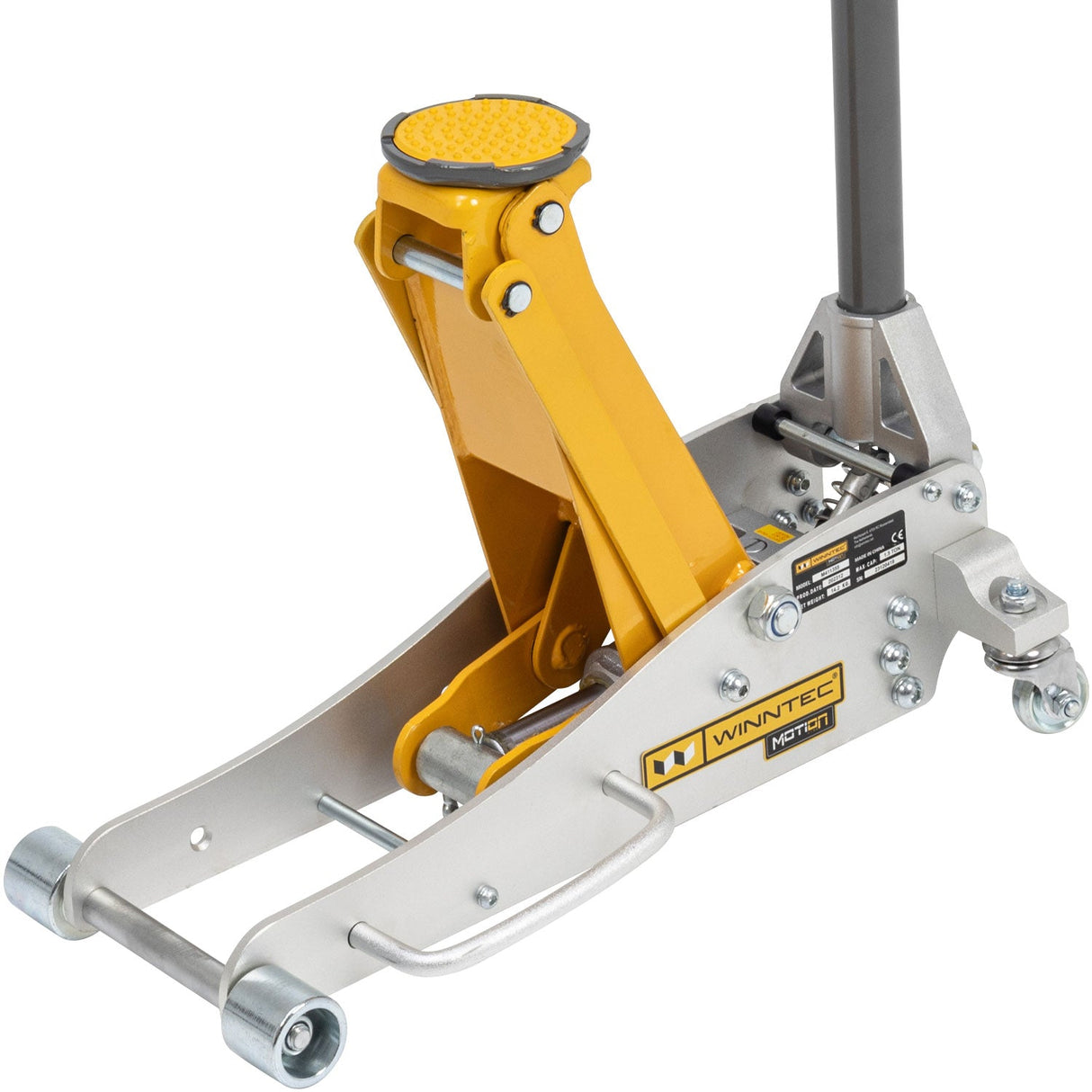 WINNTEC® 1.5 Ton Aluminium / Steel Turbo Lifter Trolley Jack - SIP-09708 - WINNTEC - Trade Counter Direct