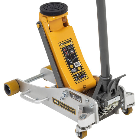 WINNTEC® 2 Ton Aluminium / Steel Turbo Lifter Trolley Jack - SIP-09707 - WINNTEC - Trade Counter Direct