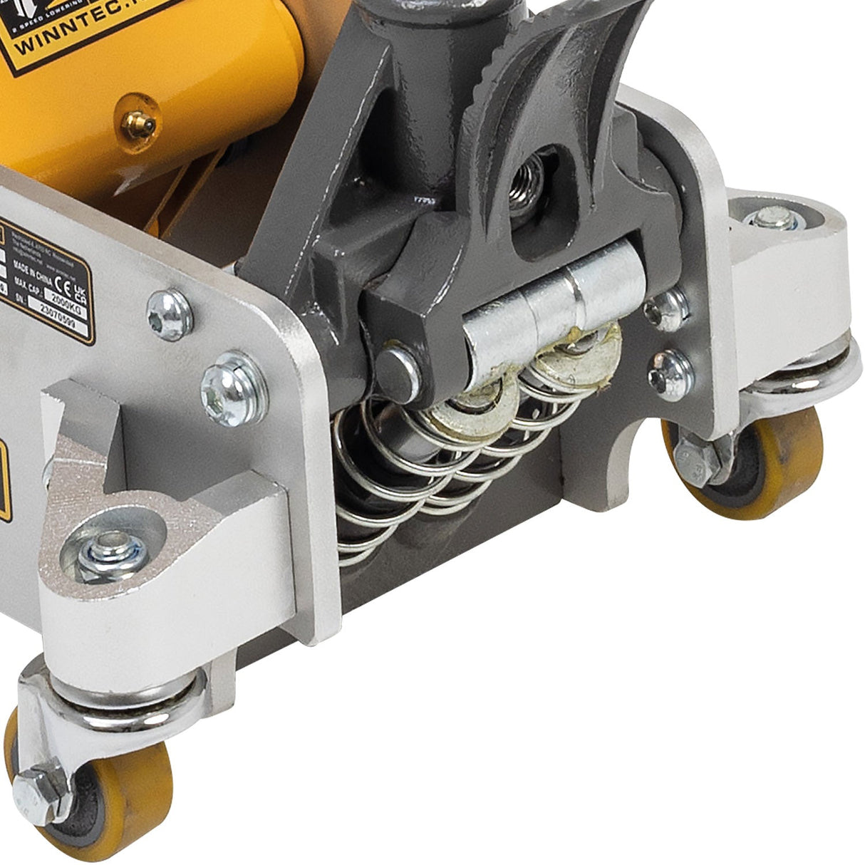 WINNTEC® 2 Ton Aluminium / Steel Turbo Lifter Trolley Jack - SIP-09707 - WINNTEC - Trade Counter Direct