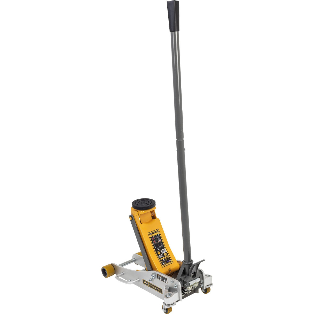 WINNTEC® 2 Ton Aluminium / Steel Turbo Lifter Trolley Jack - SIP-09707 - WINNTEC - Trade Counter Direct