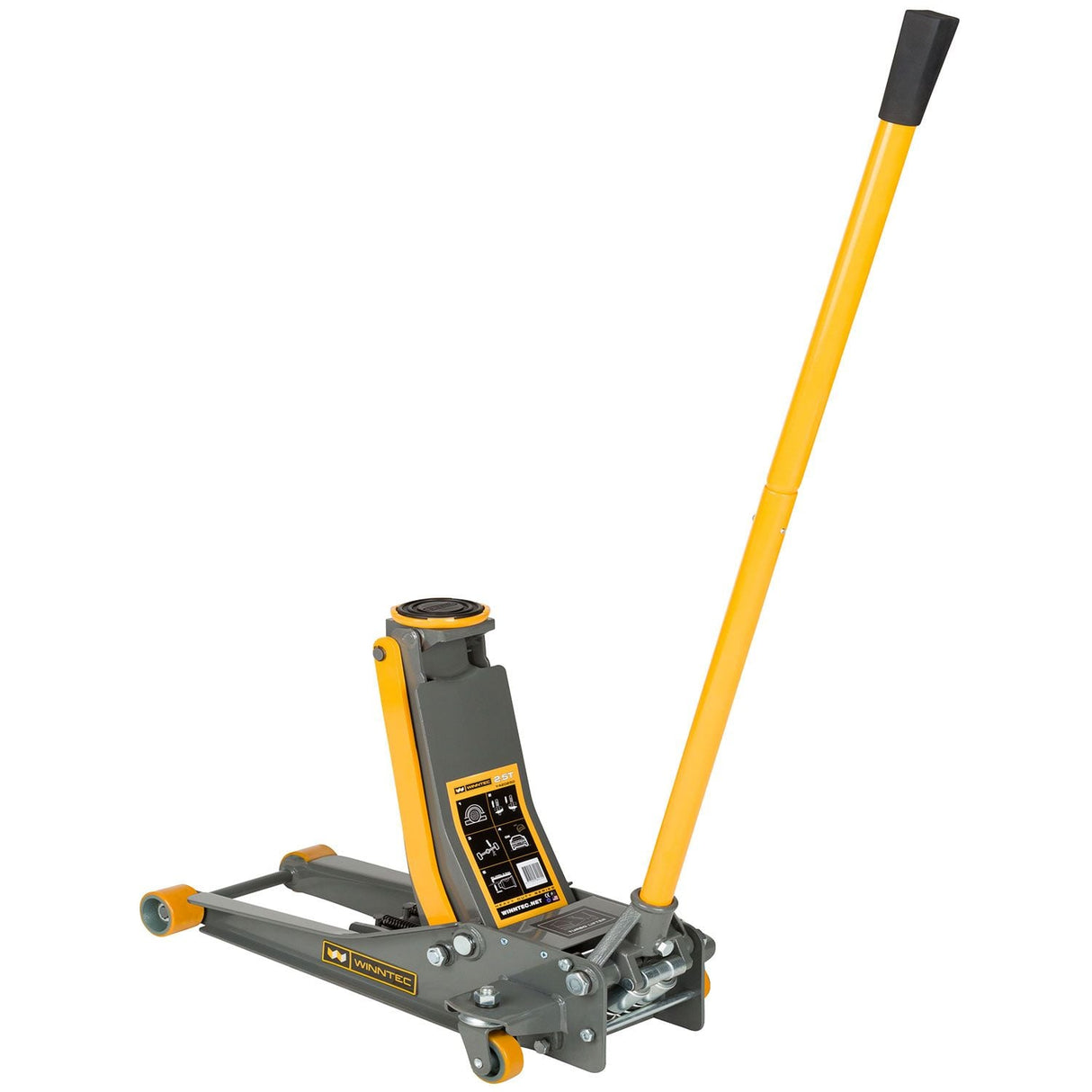 WINNTEC® 2 TON Low - Profile Trolley Jack - 09701 - SIP-09701 - SIP Tools UK - Trade Counter Direct