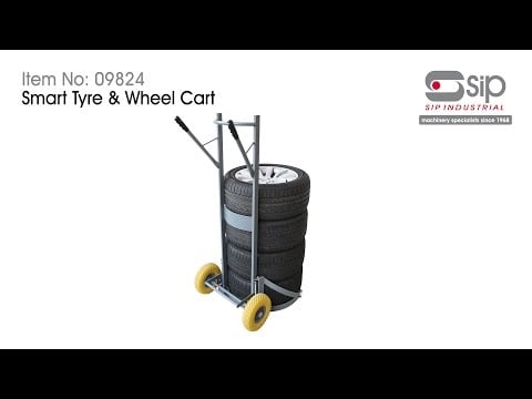 WINNTEC® Smart Tyre & Wheel Cart - 09824 - SIP-09824 - SIP Tools UK - Trade Counter Direct